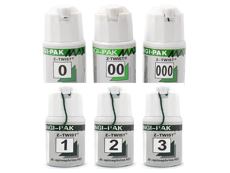Gingi-Pak Max Z-Twist Epinephrine Knitted Retraction cord 1 BOTTLE