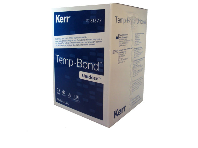 Kerr TempBond Regular Unidose Packets 50 UNIDOSES