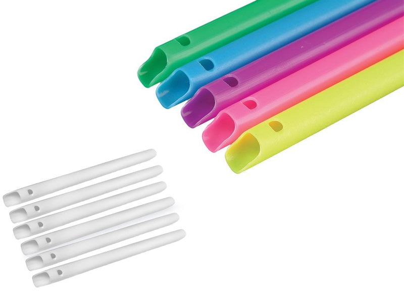 Unitary Disposable HVE Hi-Vac vented non-vented S cut Oral Evacuators 100PCS