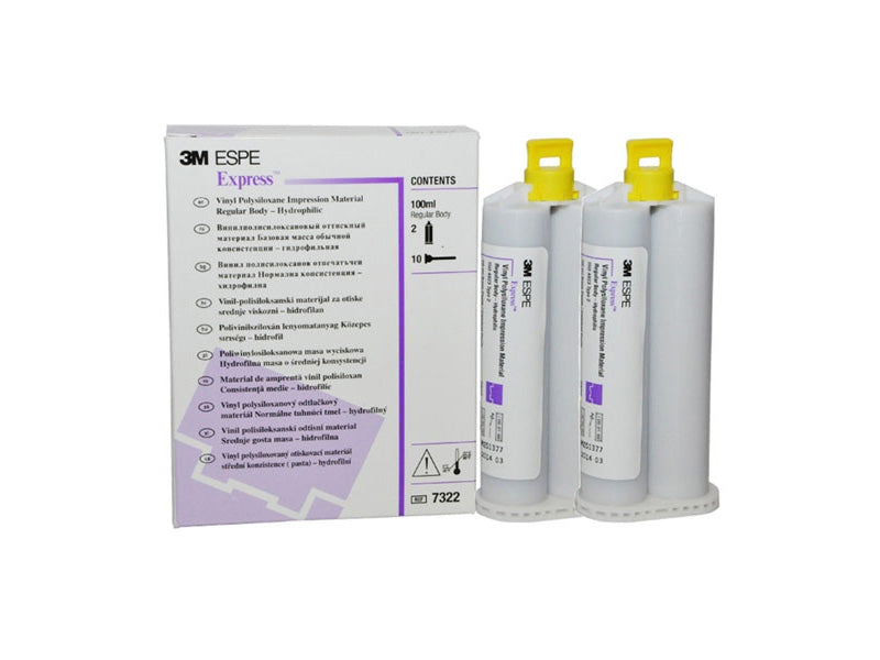 3M ESPE Express Impression Material 2 packs Vinyl Polysiloxane