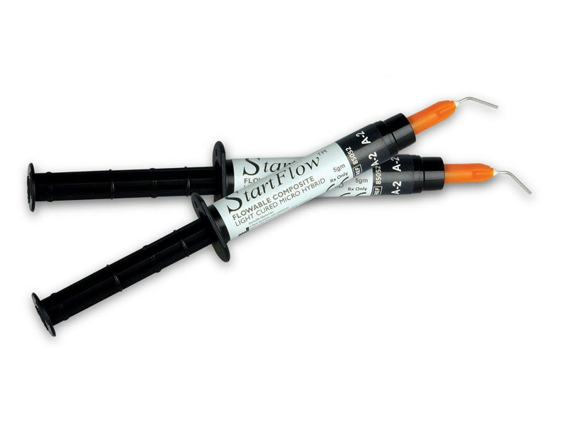 Danville StartFlow Light-cured micro-hybrid flowable resin, Composite Syringe 5GM