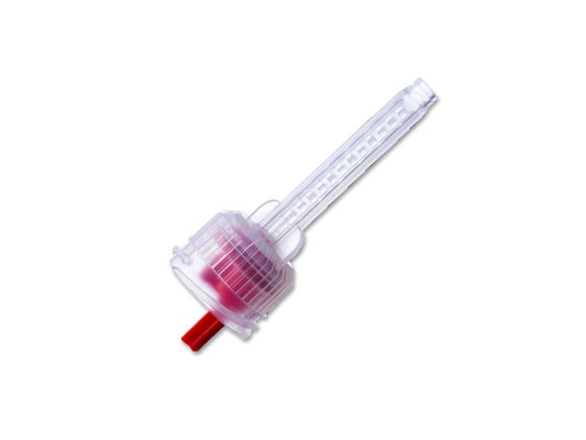 Unitary Dentsply Red Mixing Tips for Genie and Aquasil Light Body - Redesigned for New Type Cartridges, 40PCS