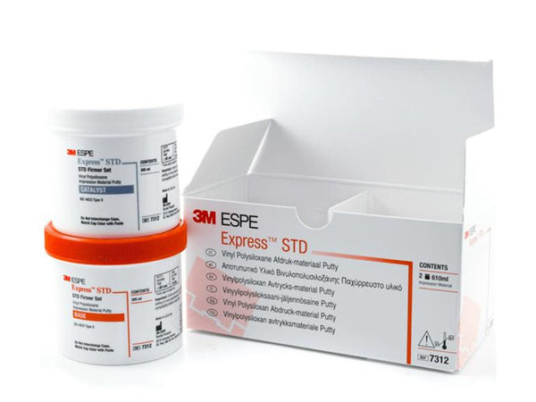 3M ESPE Express STD Putty Regular Set Heavy Body VPS Impression Materi ...