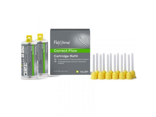 Heraeus Kulzer Flexitime Correct Flow 2 Cartridges 50ml Refill Impression Material