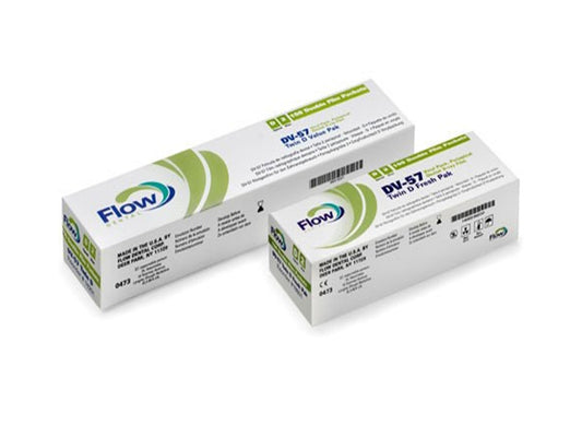 Flow Dental X-Ray DV-57 Twin D 130 Double Film Packets D Size 2 Double Film Packets 130 PCS