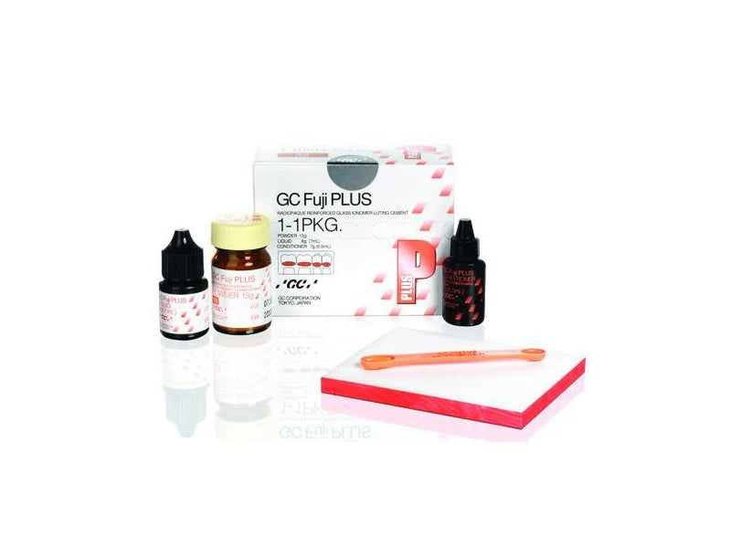 GC America GC Fuji Plus 1-1 PKG Radiopaque Reinforced Glass Ionomer Luting Cement Kit