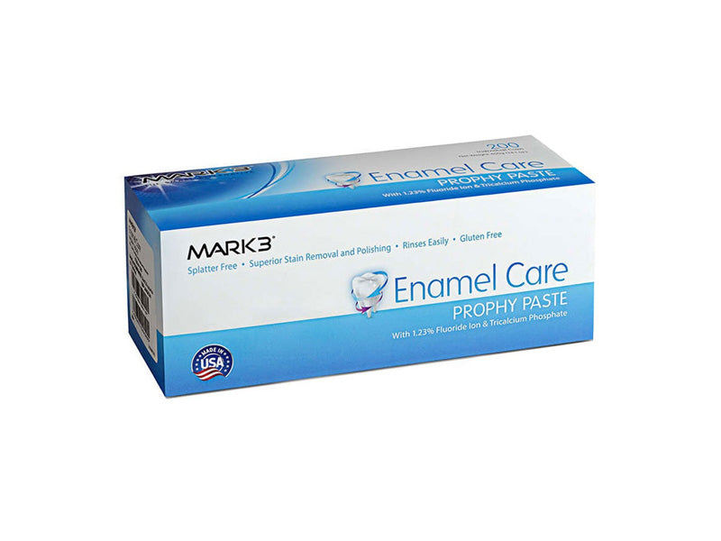 Mark 3 Enamel Care Prophy Paste 1.23% APF (Made in USA) 200PCS