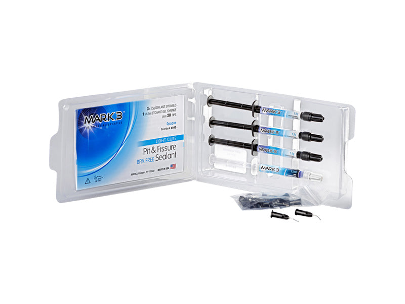 Mark 3 Pit and Fissure Sealant Syringe Kit Opaque