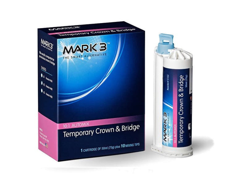 Mark 3 Crown & Bridge Temporary Material 50ML Cartridge