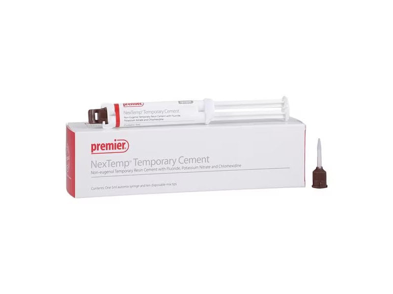 Premier Nextemp Bulk Kit 4 x 5ML - Syringes Non-eugenol resin-matrix temporary cement