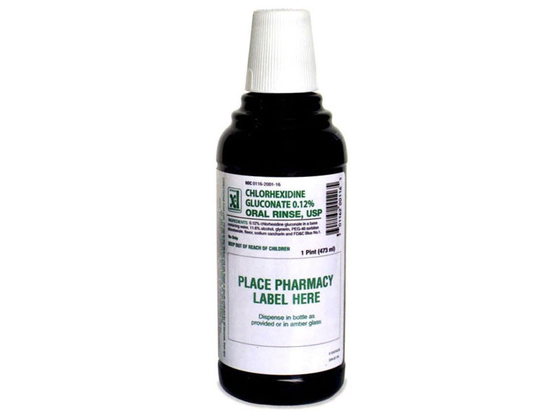 Xttrium Labs 0.12% CHG Oral Rinse, 1 pint (473ML) – Unitary Dental