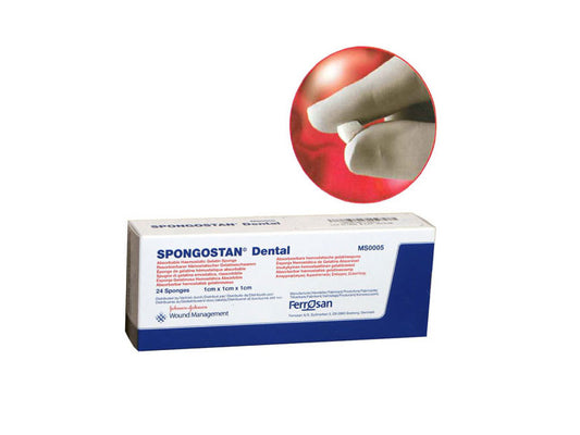 Ethicon Spongostan Absorbable Hemostatic Sponge 1 cm x 1 cm x 1 cm