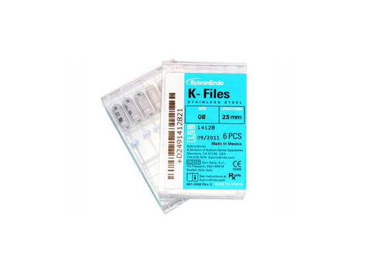 Kerr Sybron K-Files 25MM 6PCS